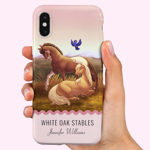 Appaloosa and Palomino Horse Case_Mate iPhone 14 Case