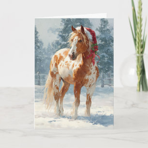 Appaloosa  Christmas Greeting Card 