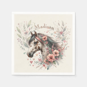 Appaloosa Horse Birthday  Napkins