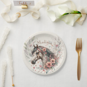 Appaloosa Horse Birthday  Paper Plates