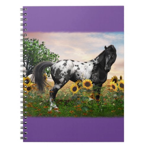 Appaloosa Horse Notebook customize color Notebook