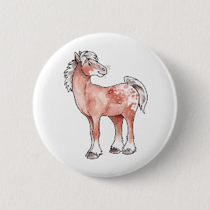 Appaloosa Horse Pinback Button