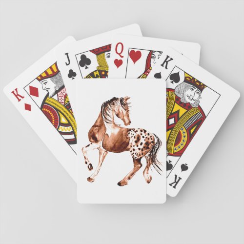 Appaloosa Horse Playing Cards