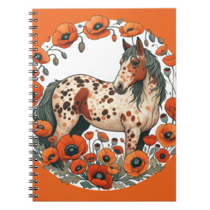 Appaloosa Horse Poppy Appy Horses Notebook