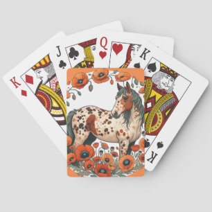 Appaloosa Horse Poppy Appy Horses                  Poker Cards