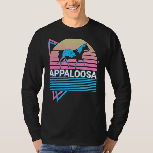 Appaloosa Horse Retro T_Shirt
