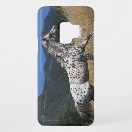 Appaloosa Horse Running up Mountain Case_Mate Samsung Galaxy S9 Case