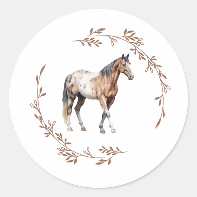Appaloosa Horse Sticker (Front)