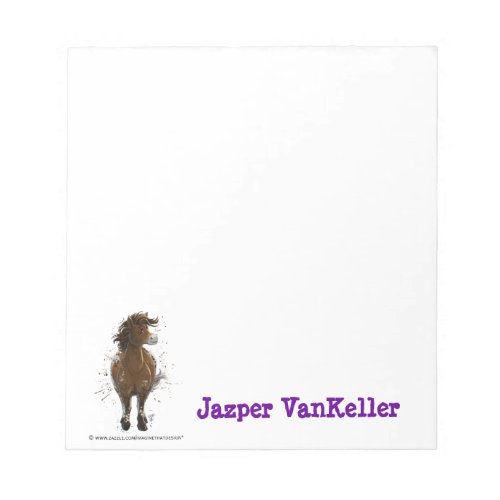 Appaloosa Painted Pony Notepad