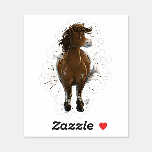 Appaloosa Painted Pony Sticker
