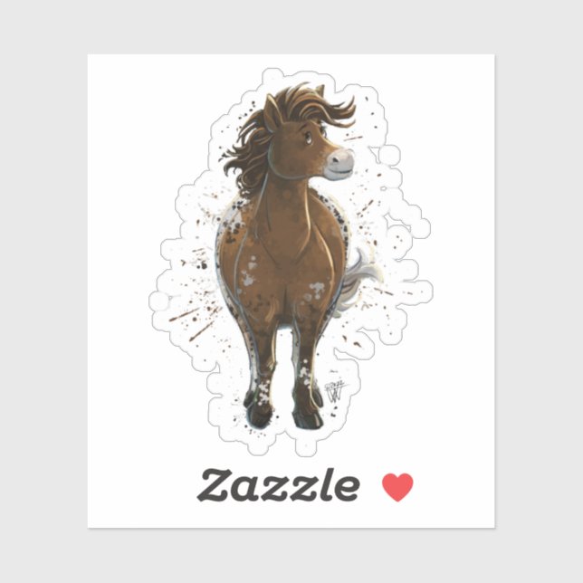 Appaloosa Painted Pony Sticker (Sheet)