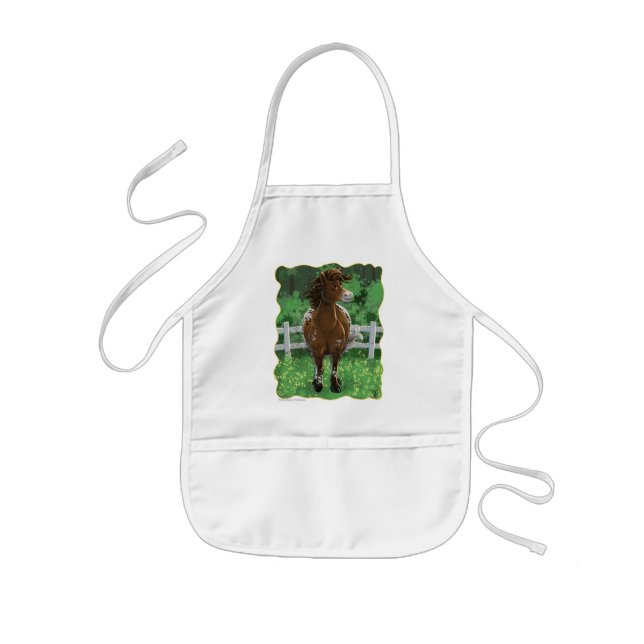 Appaloosa Pony Kids' Apron (Front)