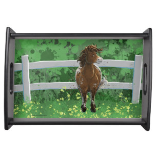 Appaloosa Pony Serving Tray