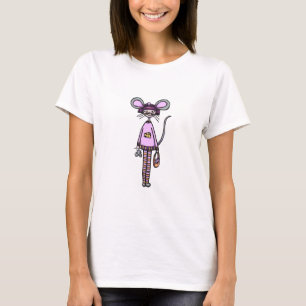 Apparel, Cute Girl Mouse Costume T-Shirt