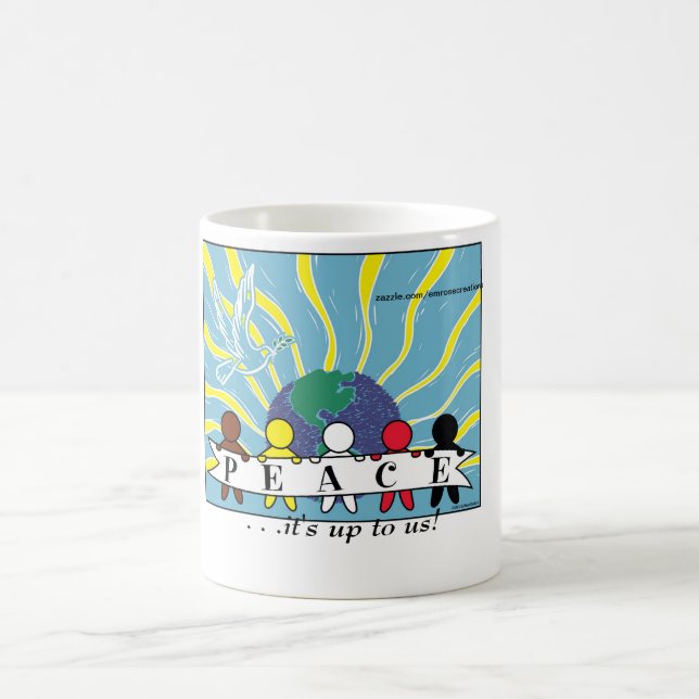 APPAREL, ETC:  WORLD PEACE MUG (Center)