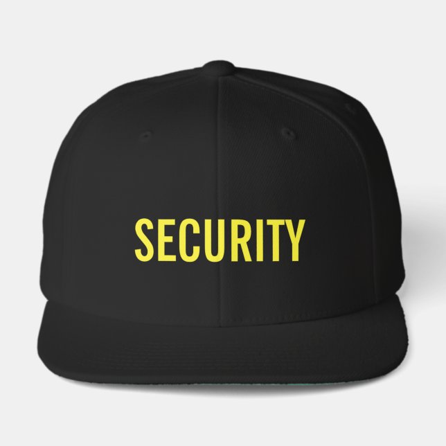 Apparel for Security Guards Cap (Front)