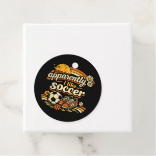Apparently I Like Soccer Favor Tags