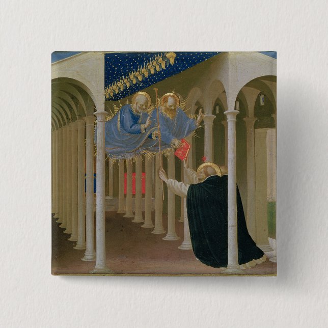 Apparition of SS. Peter and Paul to St. Pinback Button (Front)