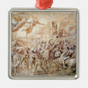 Apparition of St. Peter and St. Paul Metal Ornament