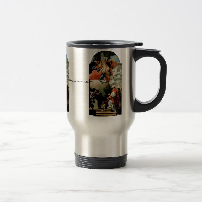 Apparition Of The Virgin Travel Mug (Right)
