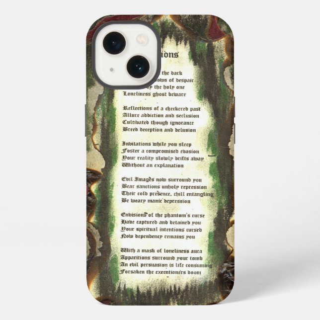Apparitions Iphone Case (Back)