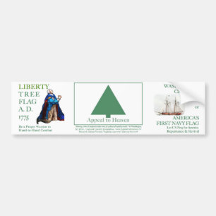 Appeal to Heaven Liberty Tree Flag, Washington Bumper Sticker