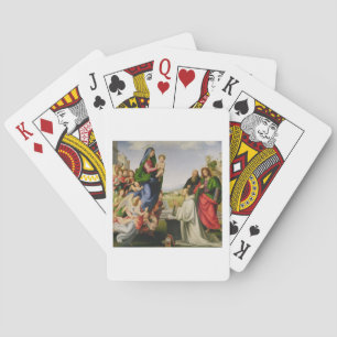 Appearance of the Virgin to St. Bernard, 1504-07 ( Poker Cards