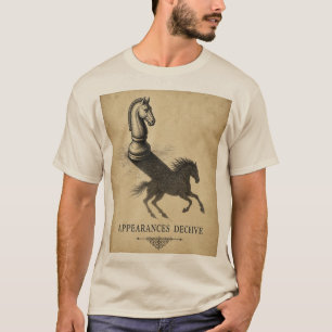 Appearances Deceive Vintage Chess Knight T-Shirt