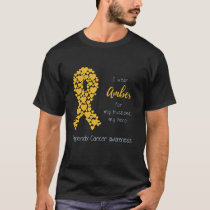 Appendix Cancer Awareness - My Husband, my hero T-Shirt