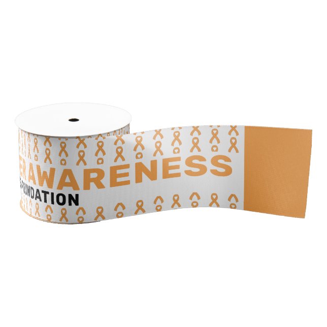 Appendix Cancer Awareness Pattern Ribbon (Spool)