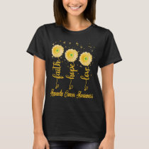 appendix cancer faith hope love daisy flower T-Shirt