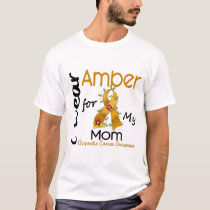 Appendix Cancer I Wear Amber For My Mom 43 T-Shirt
