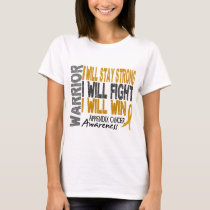 Appendix Cancer Warrior T-Shirt