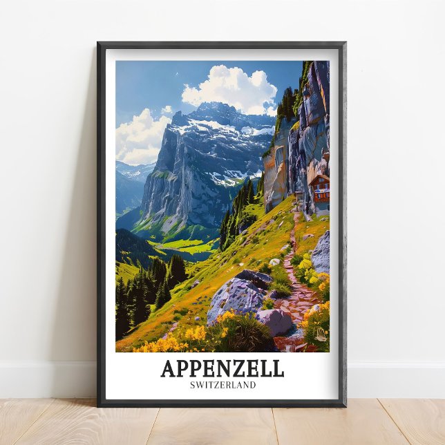 Appenzell art - Appenzell Print Ebenalp Mountain (Creator Uploaded)