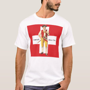 Appenzell Ethno Chic Cowherd Traditional Costume T-Shirt