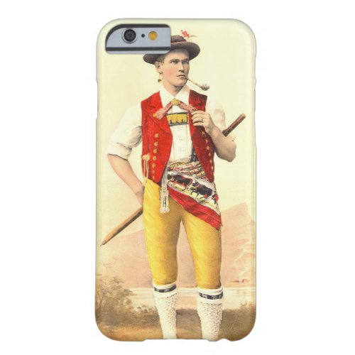 Appenzeller Cow Herd in Traditional Swiss Costume Barely There iPhone 6 Case