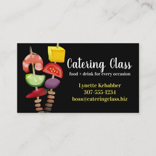 Catering Business Card