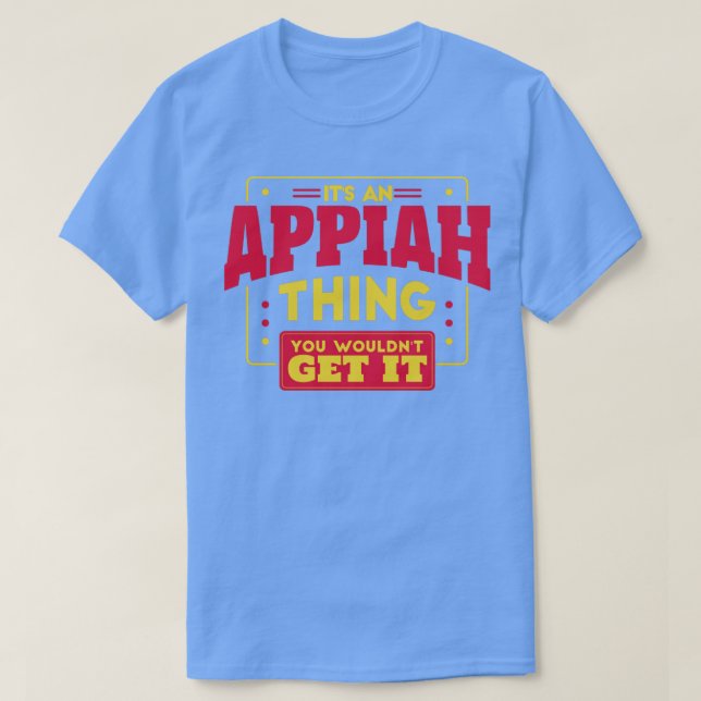 Appiah T-Shirt (Design Front)