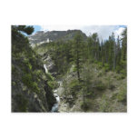 Appistoki Falls and Peak at Glacier National Park Postcard