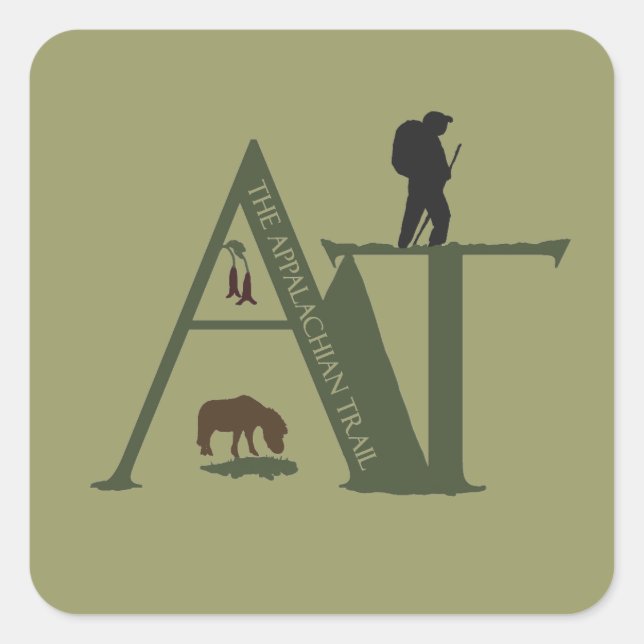 Applalachian Trail Stickers (Front)