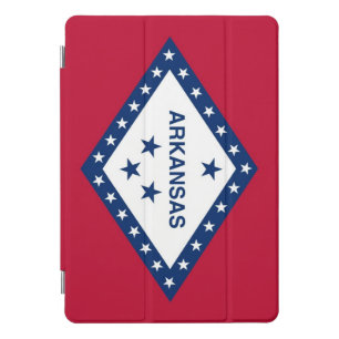 Apple 10.5" iPad Pro with flag of Akansas, USA. iPad Pro Cover