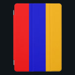 Apple 10.5" iPad Pro with flag of Armenia iPad Pro Cover<br><div class="desc">Protect your device in style with our exclusive iPad 10.5 Pro case featuring the flag of Armenia! Crafted with meticulous attention to detail, this iPad case is more than just a protective accessory; it’s a celebration of Armenia’s rich cultural heritage. The striking design prominently displays the vibrant Armenian flag, making...</div>