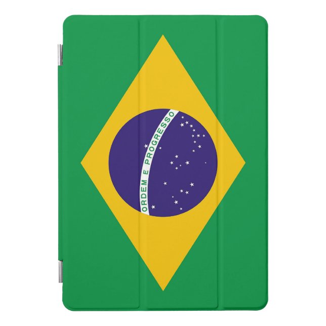 Apple 10.5" iPad Pro with flag of Brazil Cover (Front)