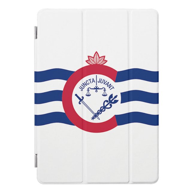 Apple 10.5" iPad Pro with flag of Cincinnati iPad Pro Cover (Front)