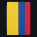 Apple 10.5" iPad Pro with flag of Colombia iPad Pro Cover<br><div class="desc">Add a touch of Colombian pride to your tech accessories with our exclusive iPad Pro 10.5 case featuring the flag of Colombia! Crafted with meticulous attention to detail, this iPad case is more than just a protective cover; it’s a celebration of Colombian heritage and cultural identity. The vibrant design prominently...</div>