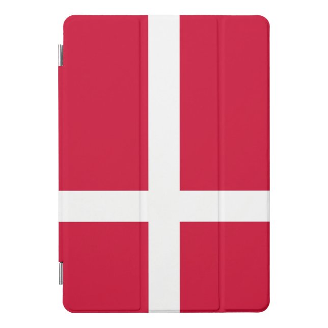 Apple 10.5" iPad Pro with flag of Denmark Cover (Front)