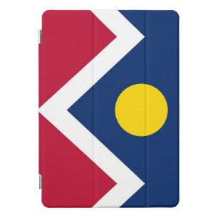 Apple 10.5" iPad Pro with flag of Denver, USA. Cover