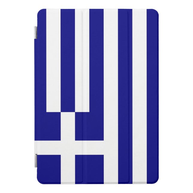 Apple 10.5" iPad Pro with flag of Greece Cover (Front)