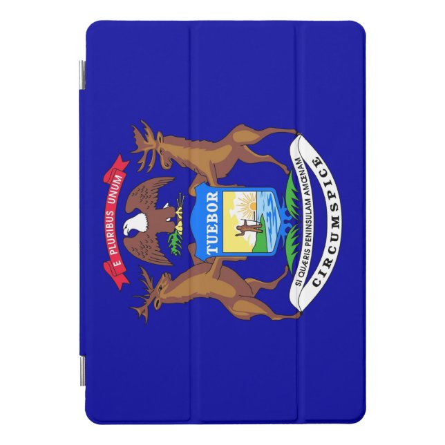 Apple 10.5" iPad Pro with flag of Michigan, USA iPad Pro Cover (Front)