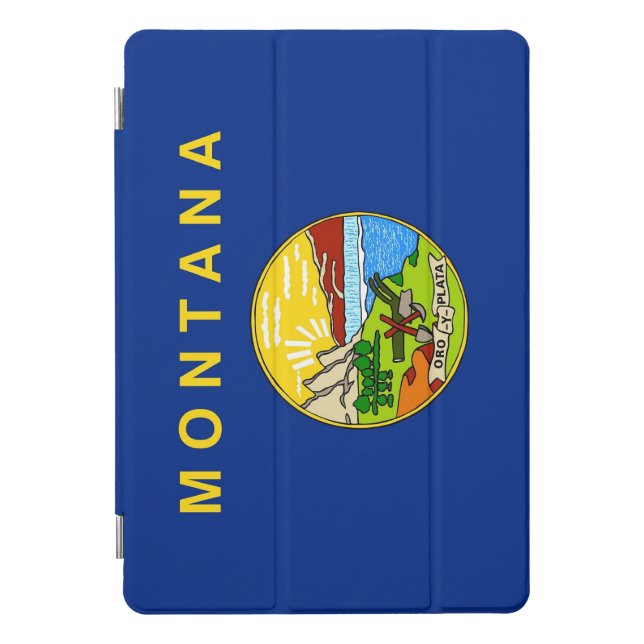Apple 10.5" iPad Pro with flag of Montana, USA iPad Pro Cover (Front)